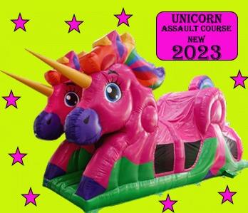 1 Part 3D Unicorn Obstacle Course 1581
